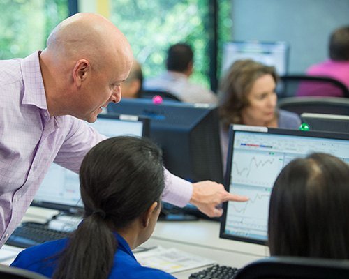 Online trading learning