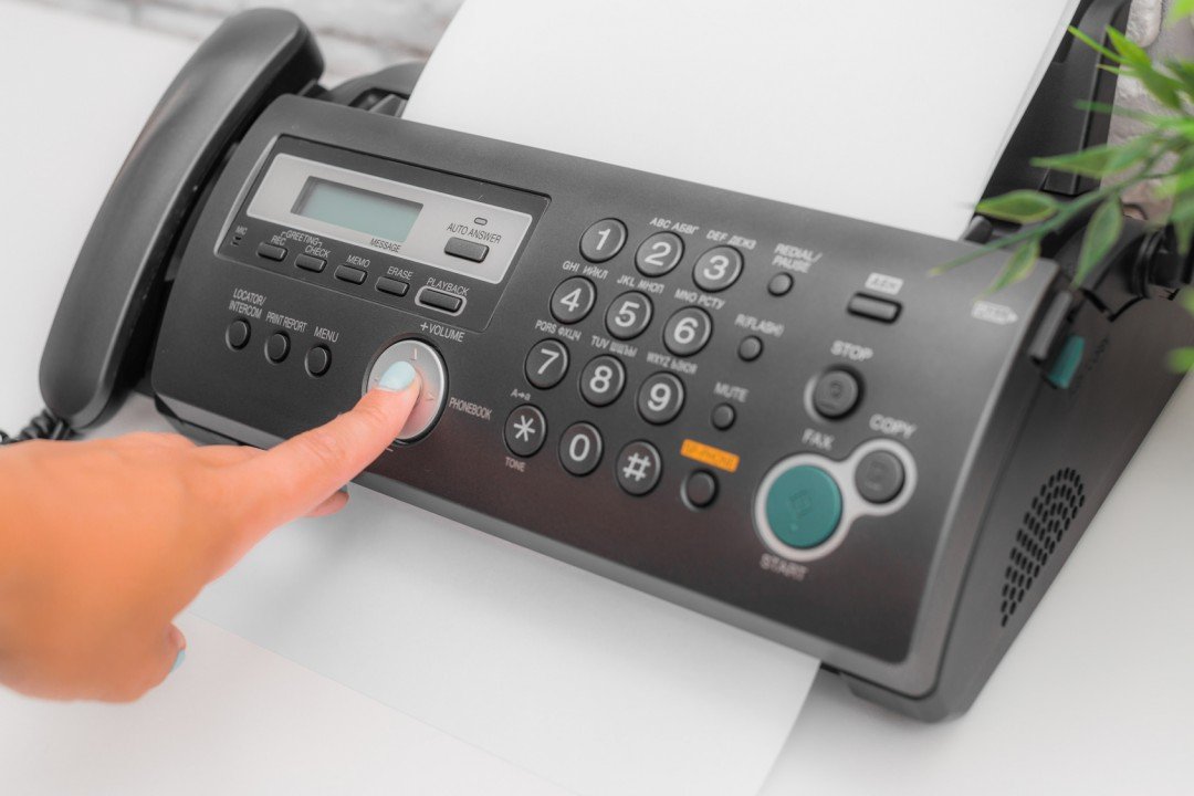 modern use of old style technologies modern fax machine