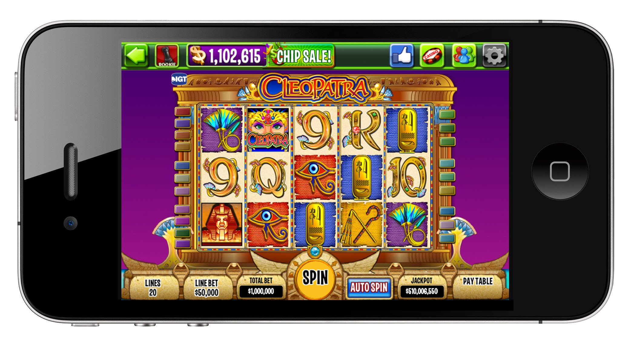 Free mobile casino games